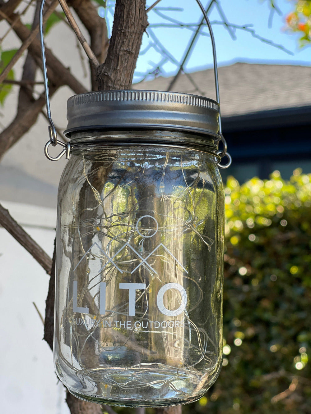 Solar Mason Jar Lights - Pack of 4