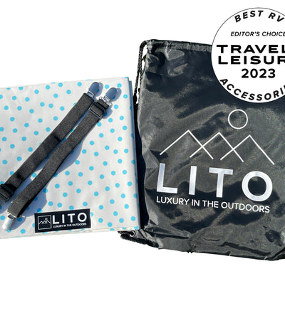 Polka Dot Waterproof Outdoor Tablecloth
