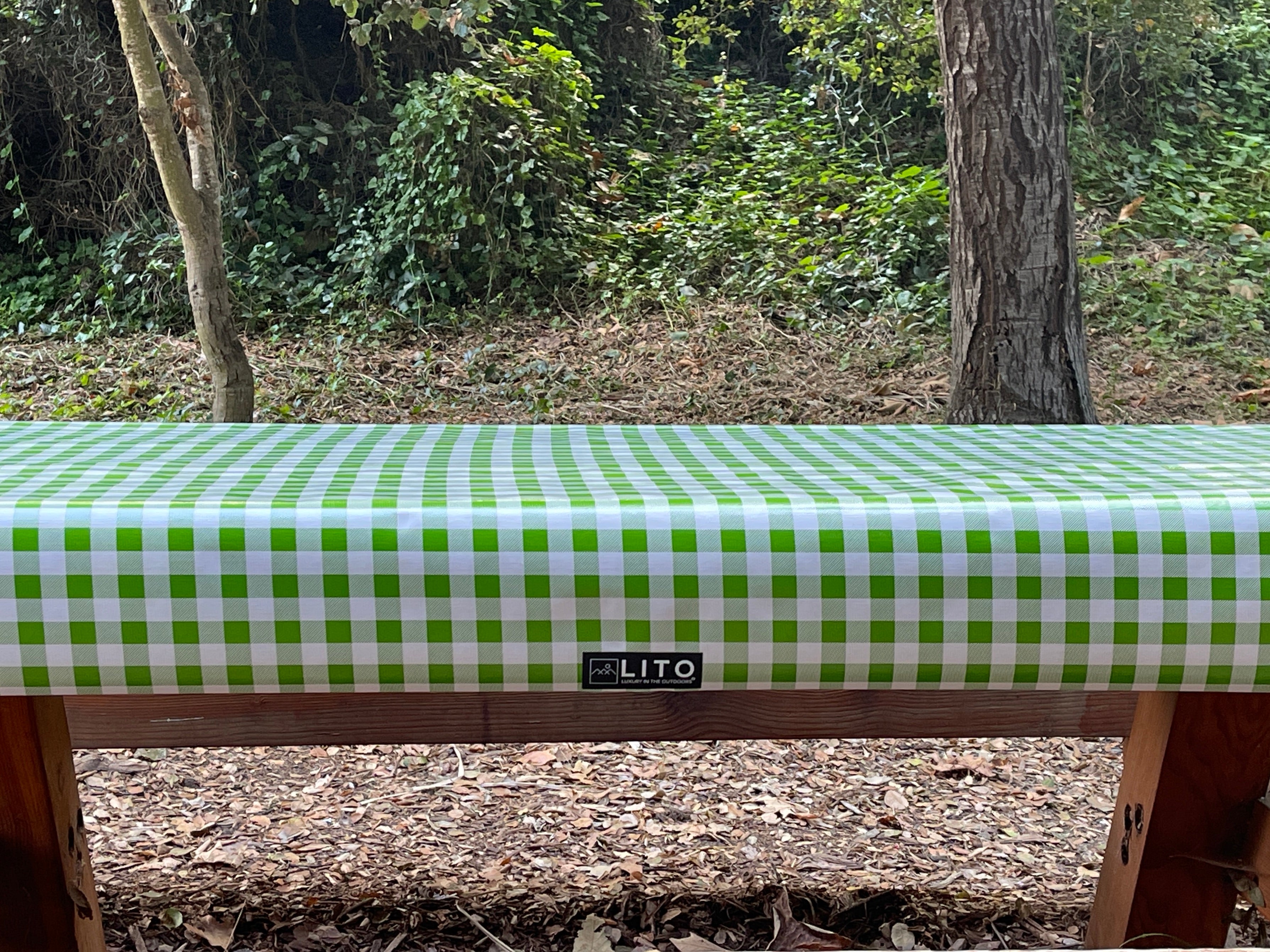 Classic Checkered Waterproof Outdoor Tablecloth