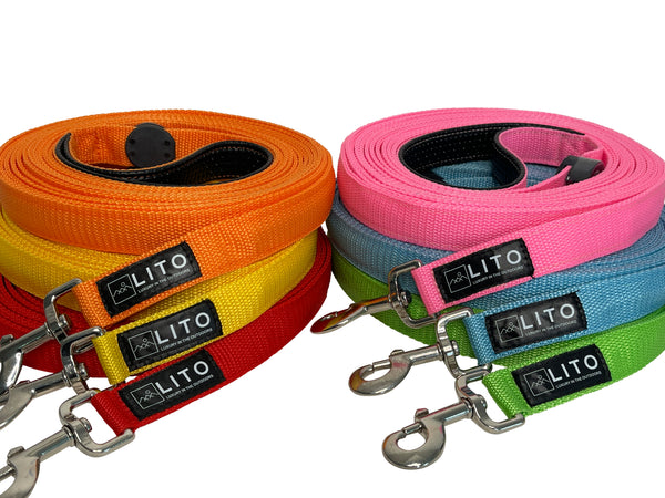 6-Ft Heavy-Duty Light-Up Glow Dog Leash