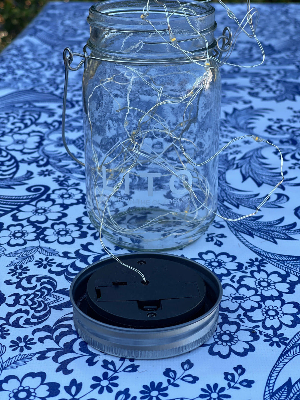 Solar Mason Jar Lights Pack of 4 LITO LUXURY IN THE OUTDOORS